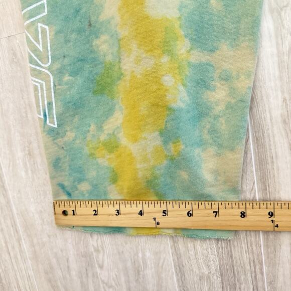 Primitive x Dragon Ball Super Goku Pants Men’s Small Crop Yellow Washed Fleece - Picture 12 of 16